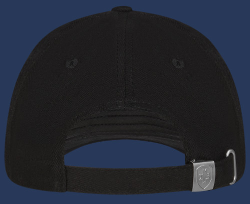 Stripe Cap Baumwolle, Black/Black