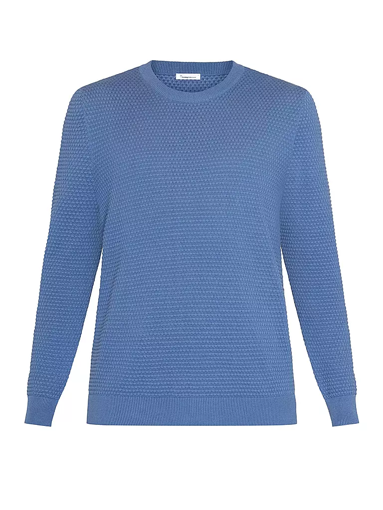 KNOWLEDGE COTTON APPAREL Sweater VAGN blau