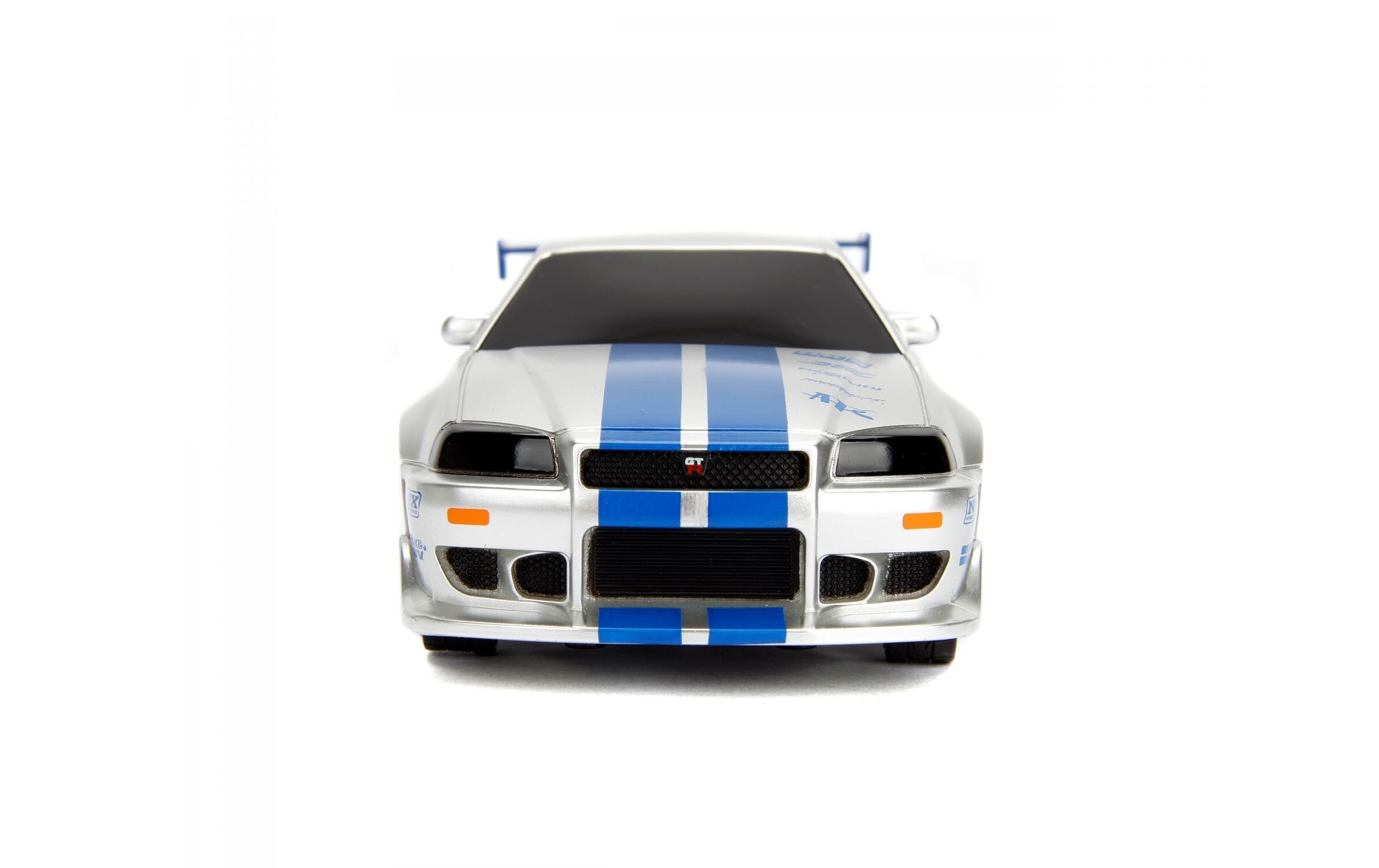 Nissan Skyline GTR Fast & Furious RTR, 1:24Ferngesteuertes Auto aus Fast & Furious «Brian's Nissan Skyline R34 GTR»