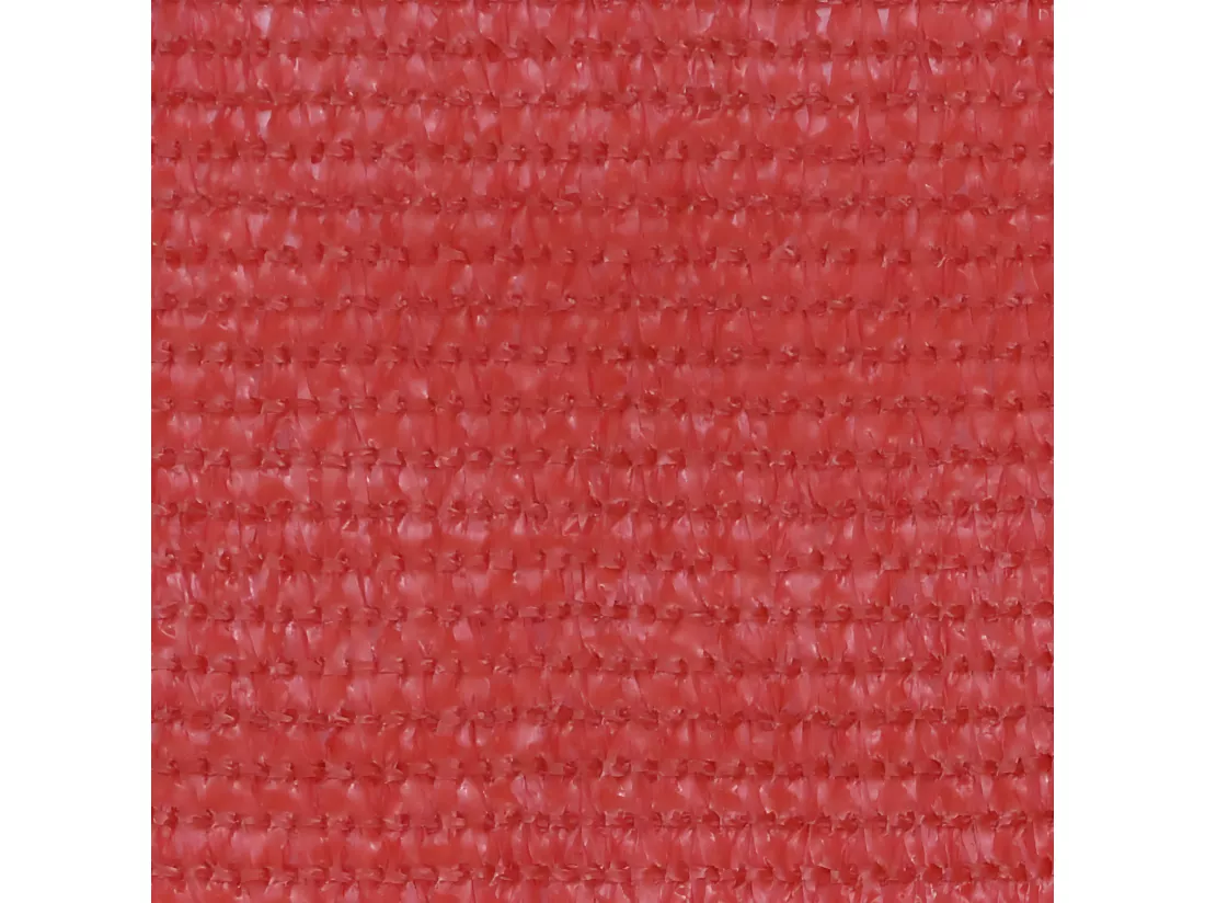 Écran de balcon Rouge 90x600 cm PEHD