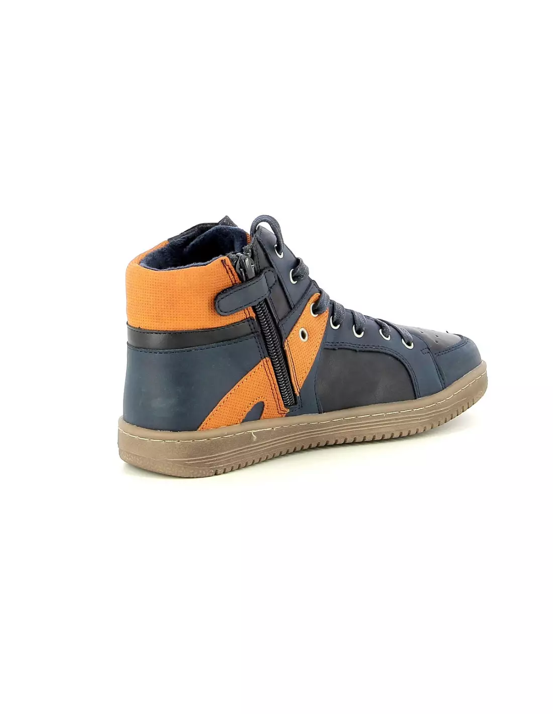 KICKERS LOWELL - Baskets Marineorange