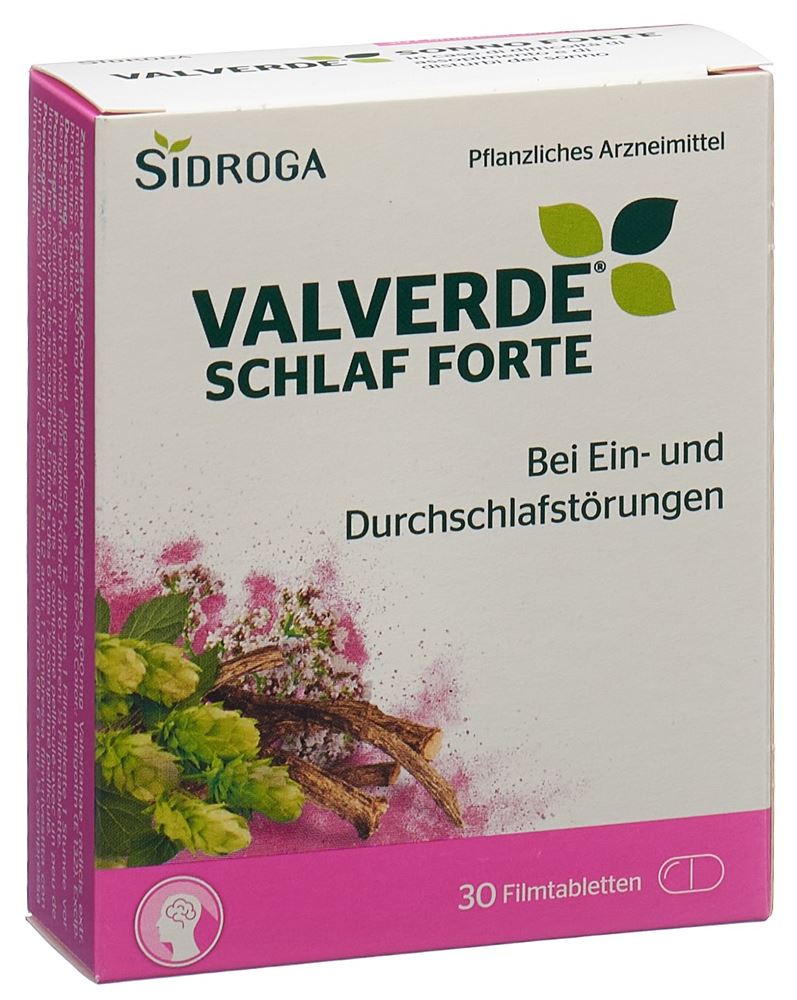VALVERDE Schlaf forte Filmtabl (neu) Blist 30 Stk
