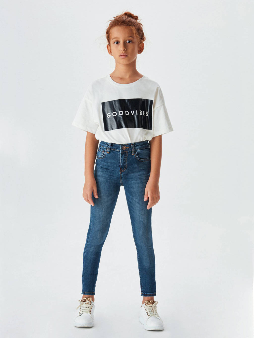 LTB high waist super skinny jeans Sophia marlin blue wash