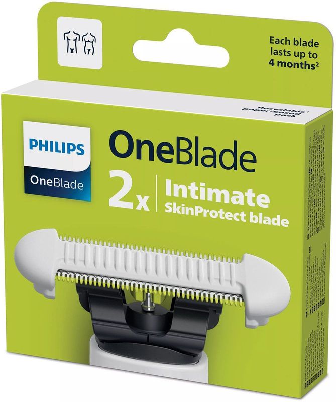 Philips Norelco OneBlade OneBlade QP229/52 2 x SkinProtect-mesje