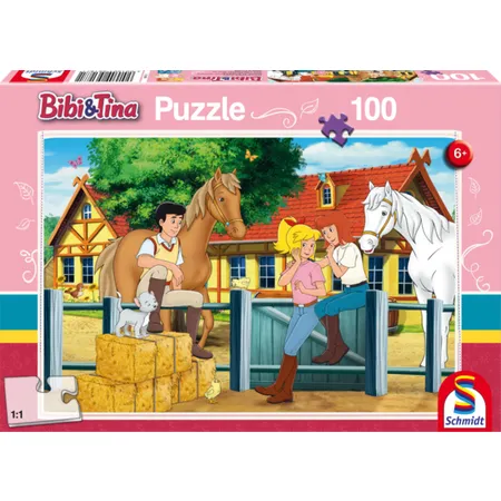 Schmidt Spiele Puzzle - Bibi & Tina Auf dem Martinshof
