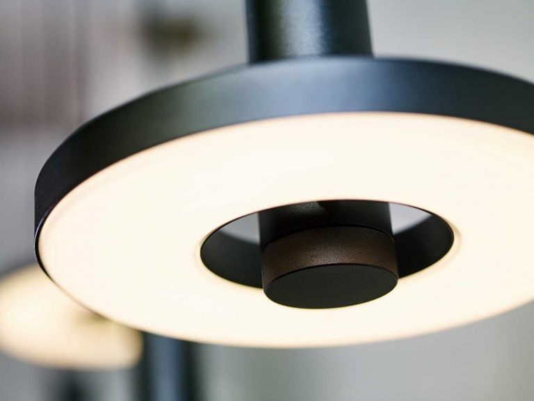 Tonone Beads 3 cluster hanglamp LED lineair zwart