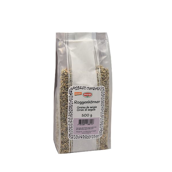 MORGA Roggenkörner<br>500 g, Beutel, Demeter