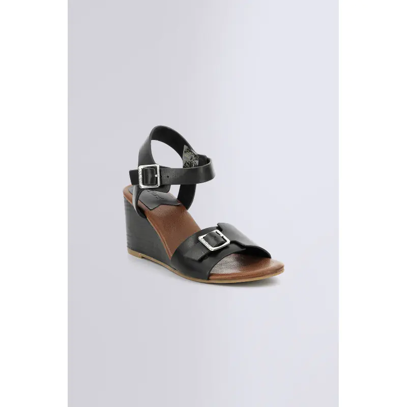 KICK VODOU NOIR SANDALES Cuir Femme