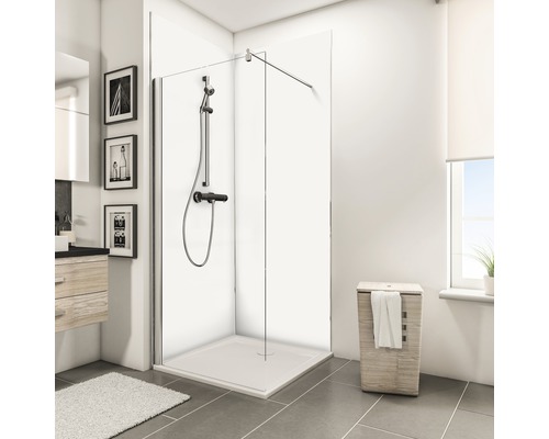 Douchewandset SCHULTE DecoDesign ExpressPlus effen wit 210 x 90 cm EP1900911 04