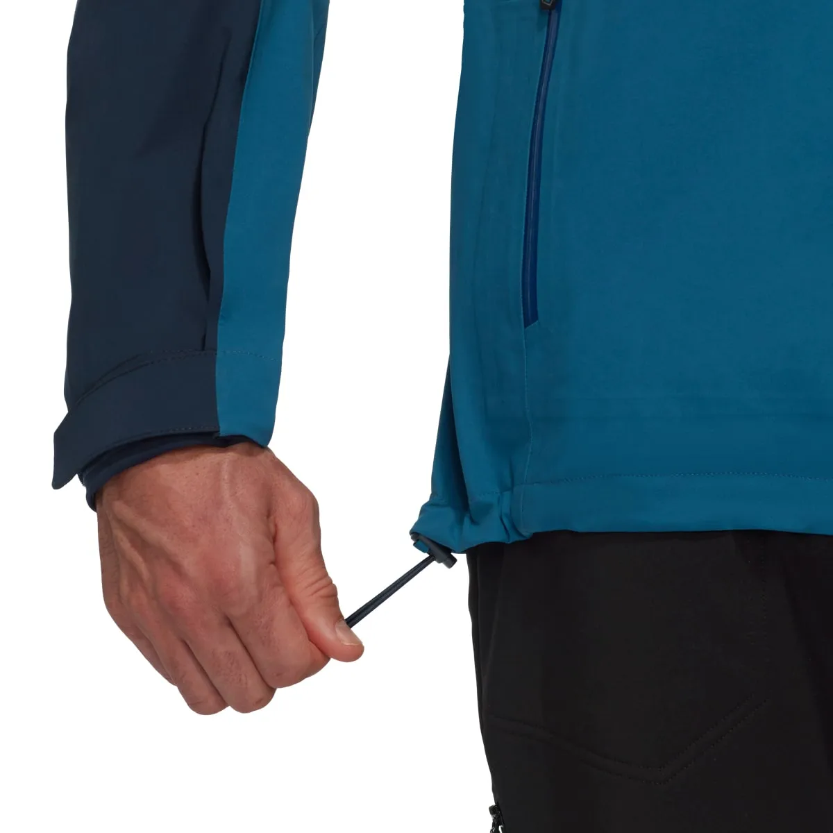 Mammut Linard Guide Hs Hooded Jacket Men Deep Ice-Marine