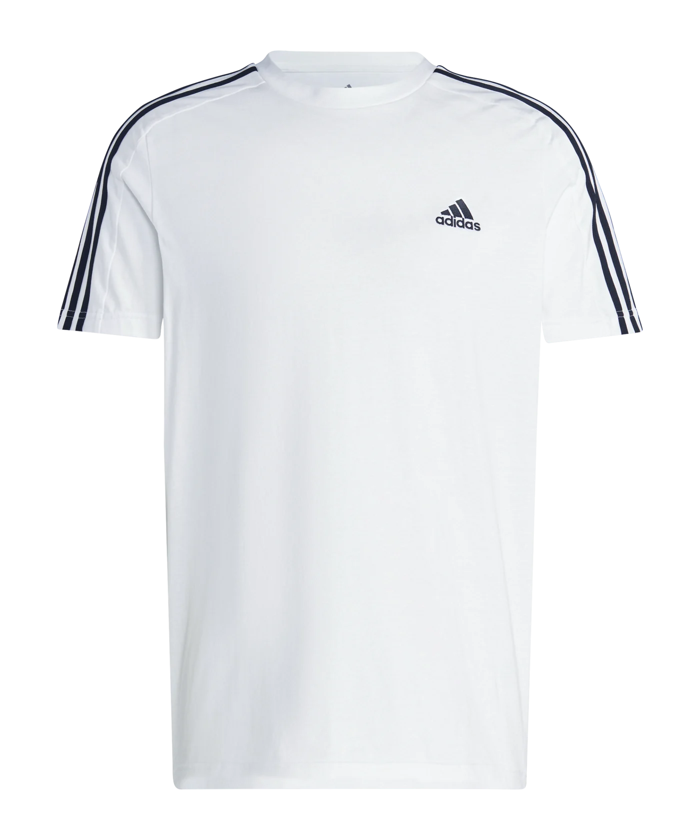 adidas 3S T-Shirt Weiss Schwarz