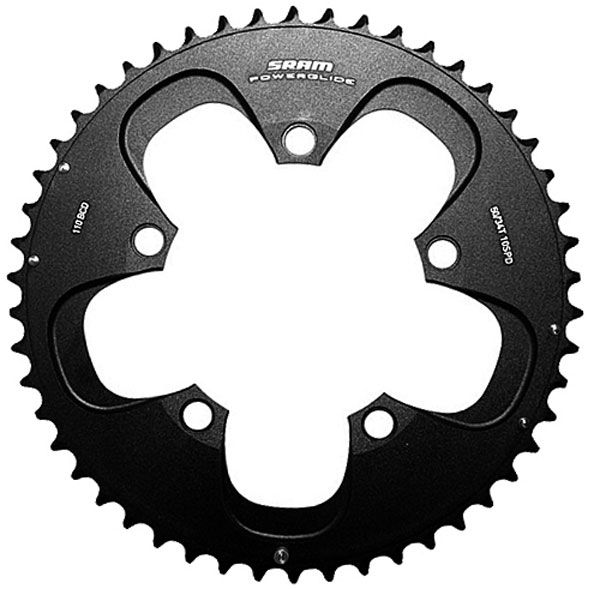 SRAM Kettenblatt RED 50T (50-34) 110mm Alu schwarz