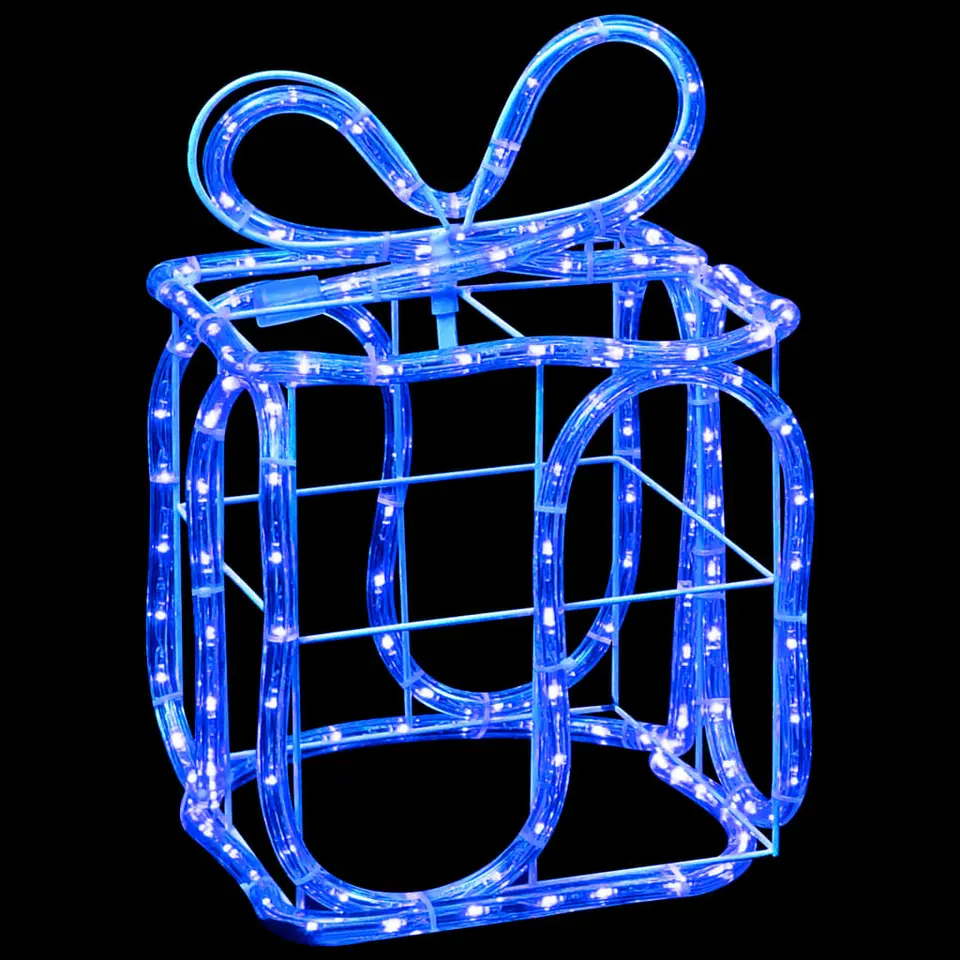 vidaXL Kerstverlichting cadeaudozen 180 LED's binnen en buiten