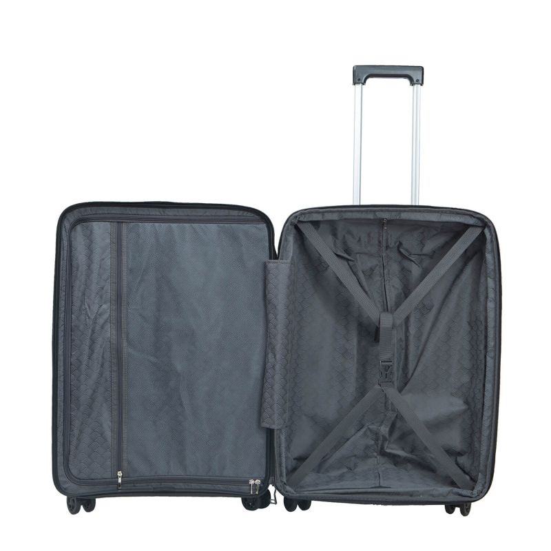 Lot de 3 valises extensibles Haree 55, 67 et 76.5 cm Black