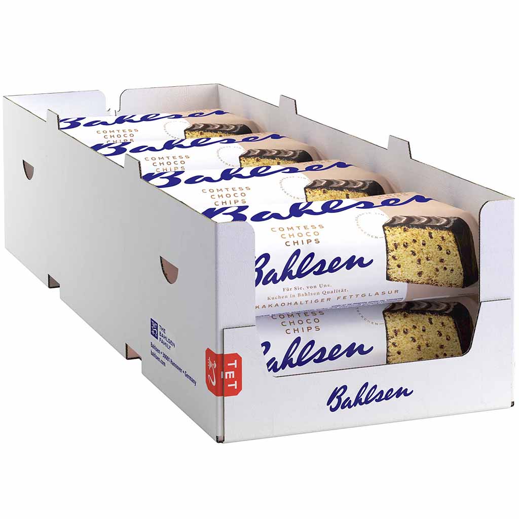 Bahlsen Comtess Choco-Chips Rührkuchen 350g MHD:26.4.25
