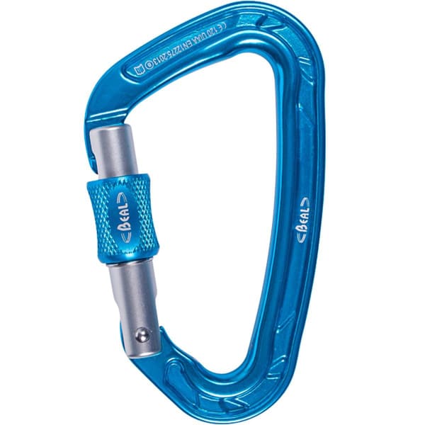 Mousqueton escalade BEAL BE QUICK BLUE