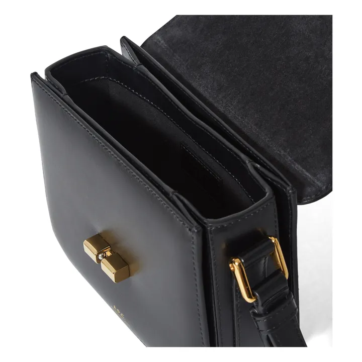 A.P.C. Sac Grace Mini Cuir Lisse | Noir