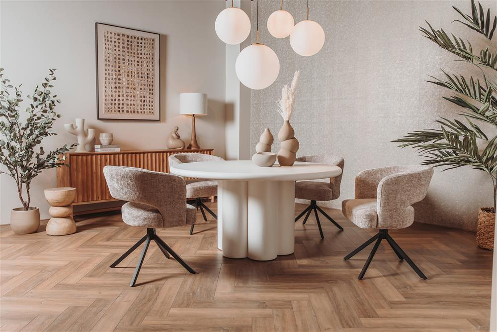 Eettafel Melzo 150 beige