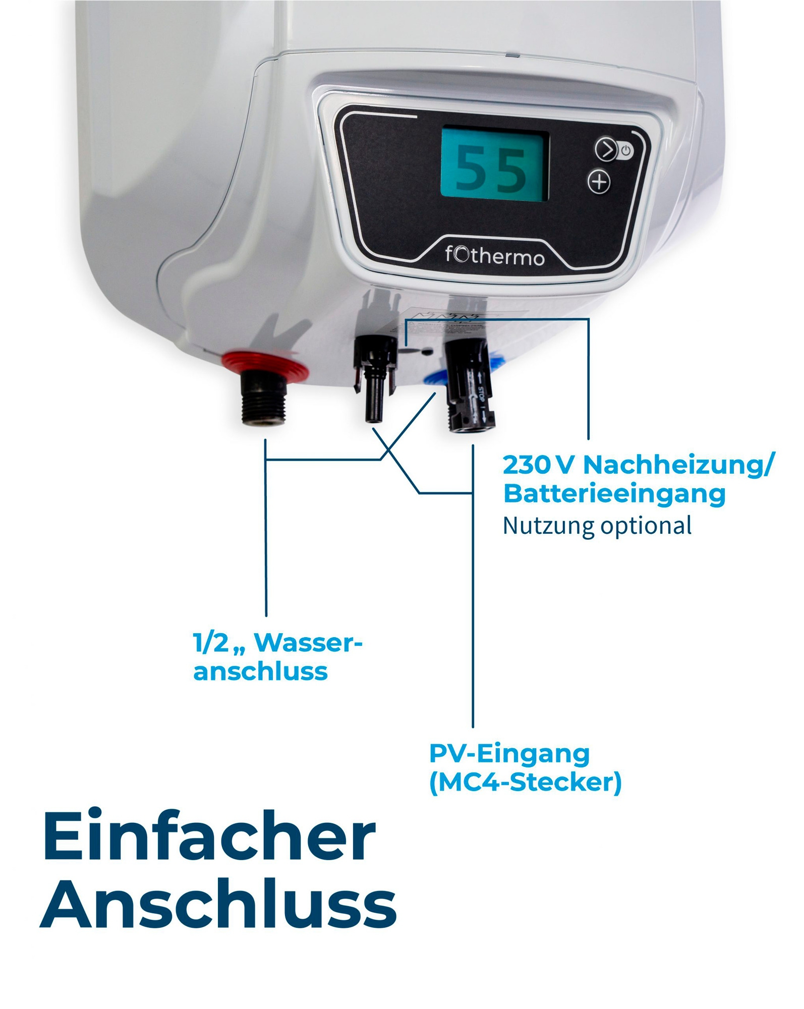 Fothermo photovoltaischer Boiler 10 Liter