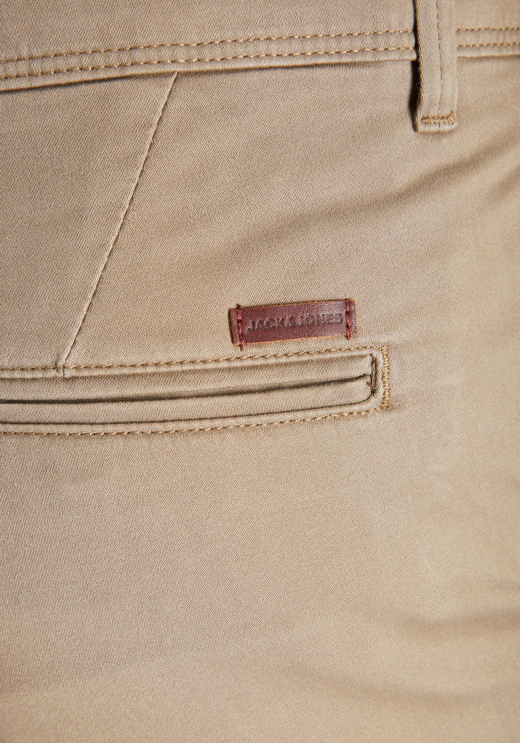 Jack & Jones Junior Chinos »JPSTMARCO bequem, elastisch, pflegeleicht«  unifarben, modisch, slim fit, Web