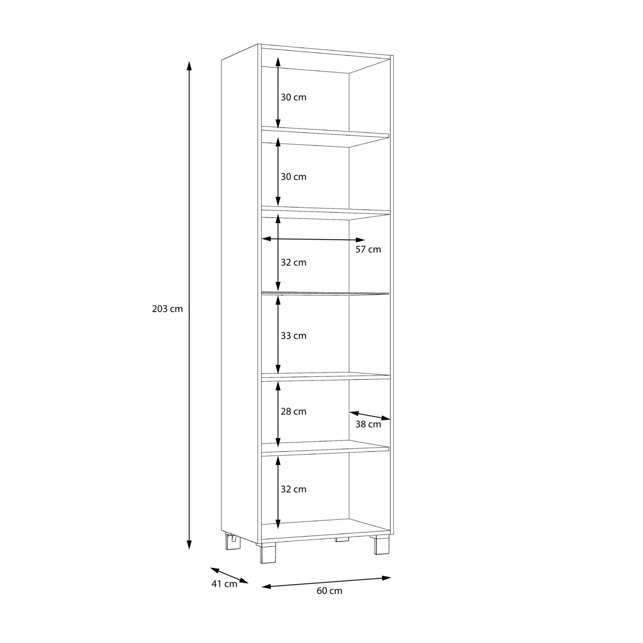 Hom´in Vitrine POOLE