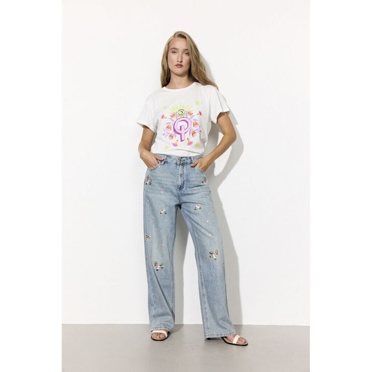 HUNKØN Dolly Denim Trousers Light denim