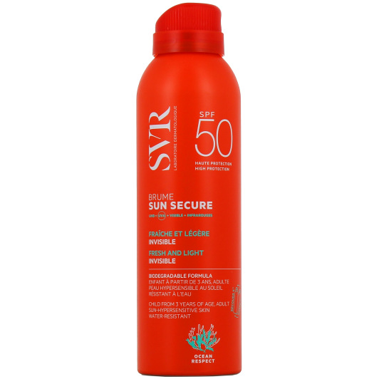Brume solaire SPF 50 SVR Sun Secure - Corps et visage, fini invisible