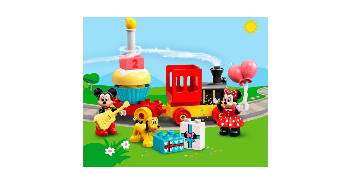 LEGODUPLO - Mickey & Minnie verjaardagstrein Constructiespeelgoed  (10941)