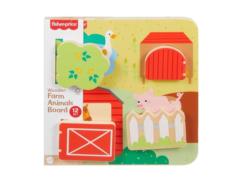 Fisher-Price Beschäftigungsspielzeug Guck-Guck-Spiel aus Ho Lernspielzeug
