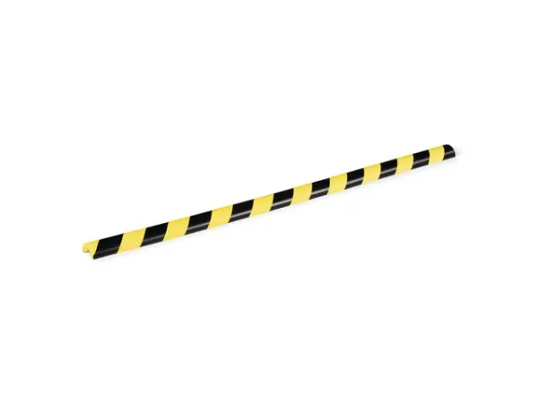 Durable 1115130, Polyurethan (PU), Sort, Gul, Afrundet, 1000 mm, 50 mm, 3 cm