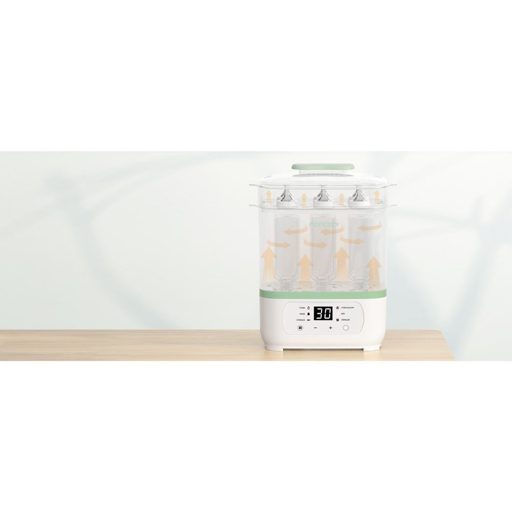 Køb Momcozy 8-in-1 Elektrisk Damp Baby Flaske Sterilisator