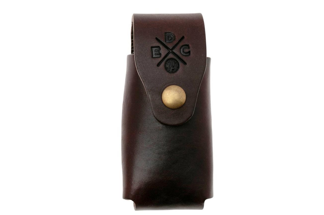 1791 EDC Heavy Duty Easy-Slide Solo Snap EDC-HD-ES-SLS-BUR-A Burgundy, lederen riemfoedraal