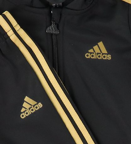 adidas Performance Trainingsanzug - I 3S SHINY TS - Gold/Schwarz