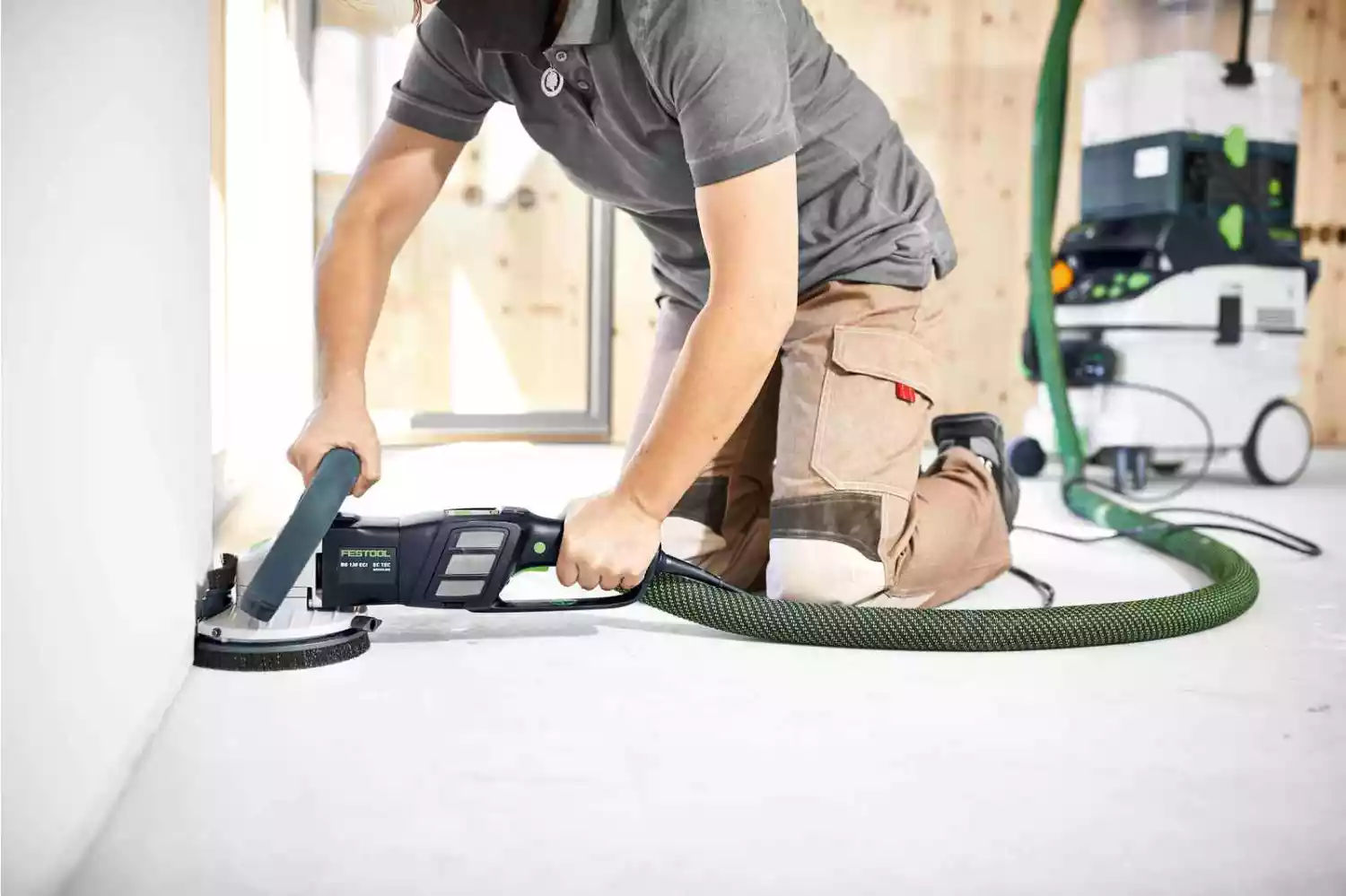 Festool RG 130 ECI-Set DIA AB Renovatieslijpmachine in systainer - 1600W - 130mm