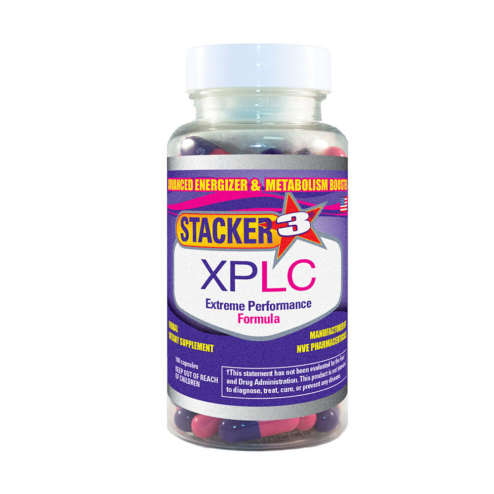 Stacker 3 Vital Xplc Fatburner 100 stuks