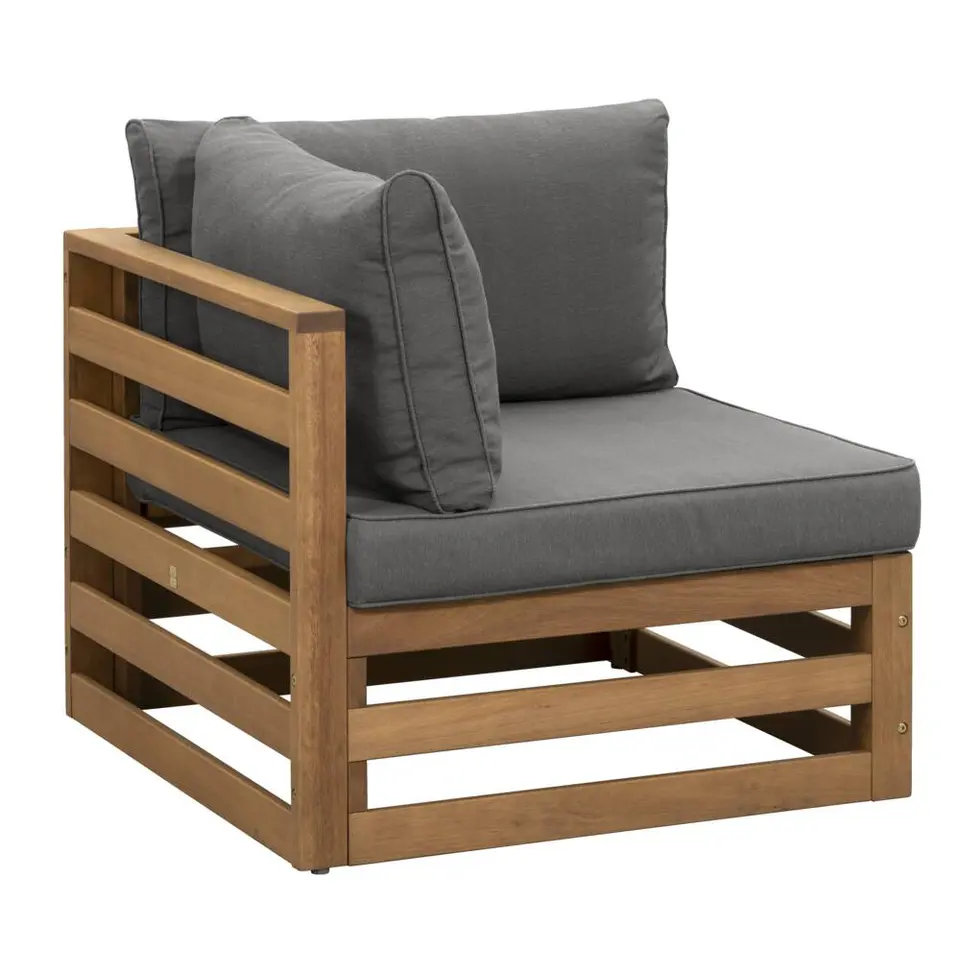 Loungebank element Clermont - hoek - 63x78x78 cm