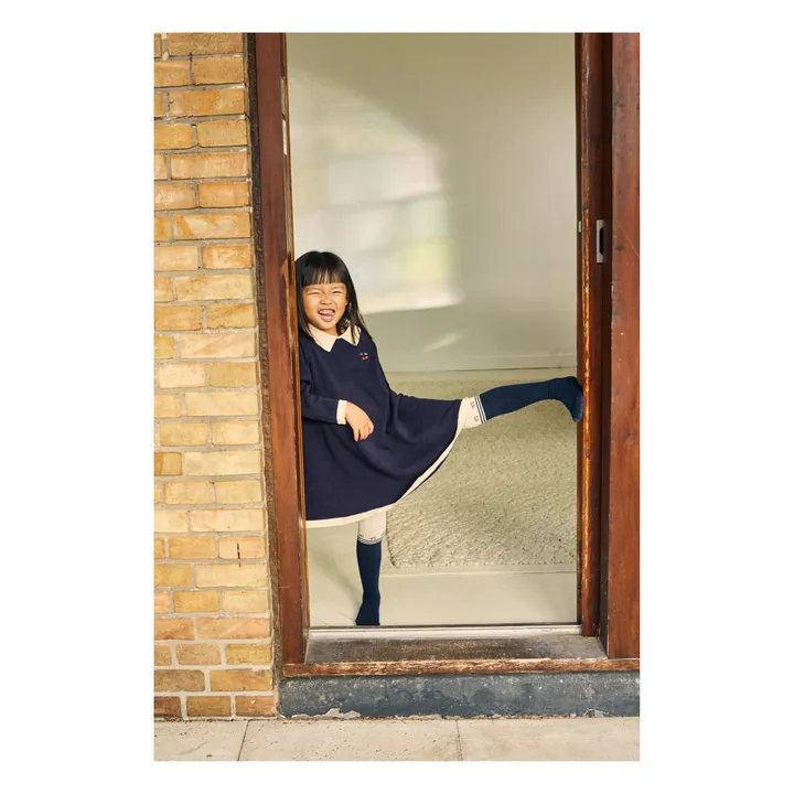 Konges Sløjd Lot 2 Paires Collants Coton Bio Lapis | Beige