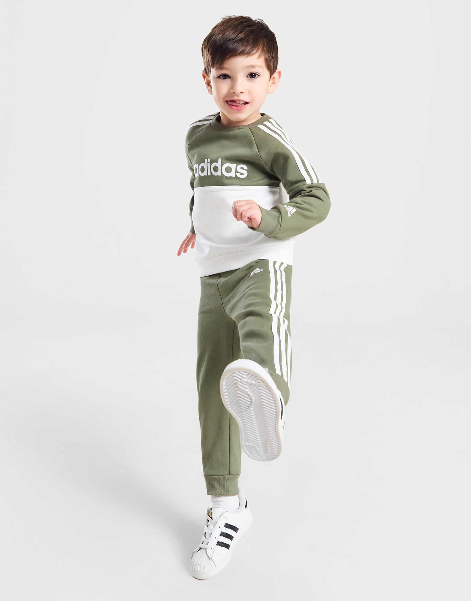 adidas Ensemble de survêtement Colour Block Bébé