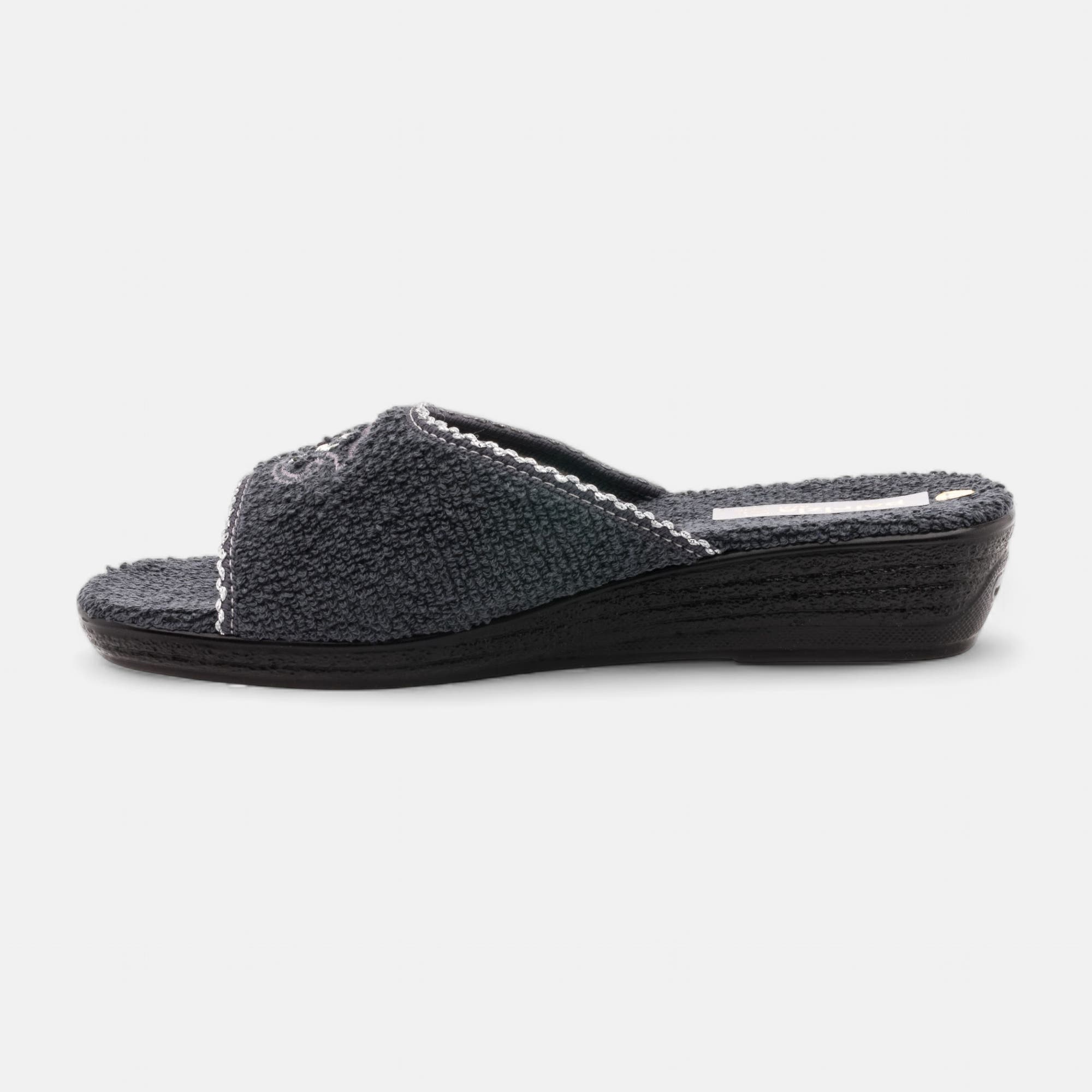 Pantoufles mules Femme gris