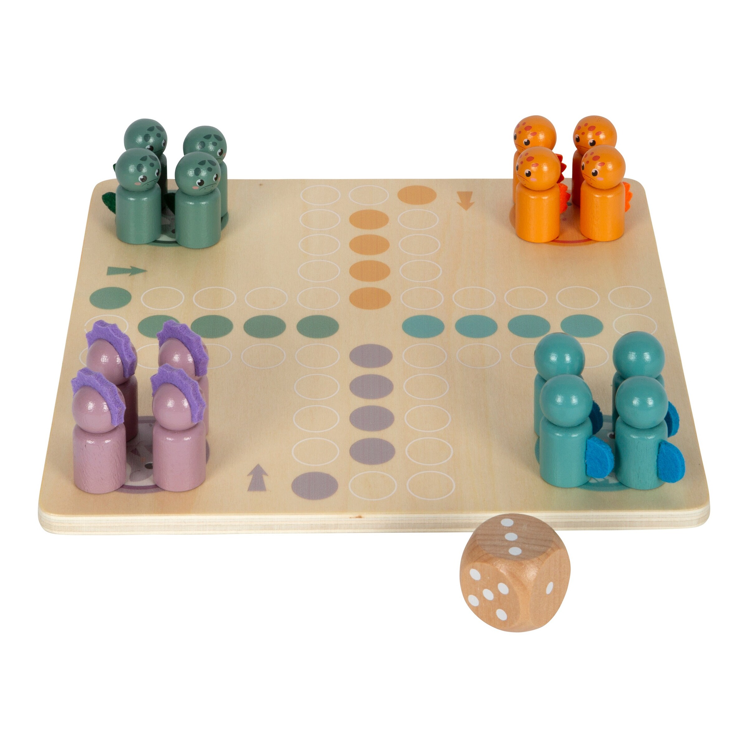small foot Spiel Ludo Dino