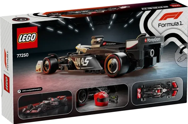 LEGO Speed Champions 77250 MoneyGram Haas F1 Team VF-24-racerbil