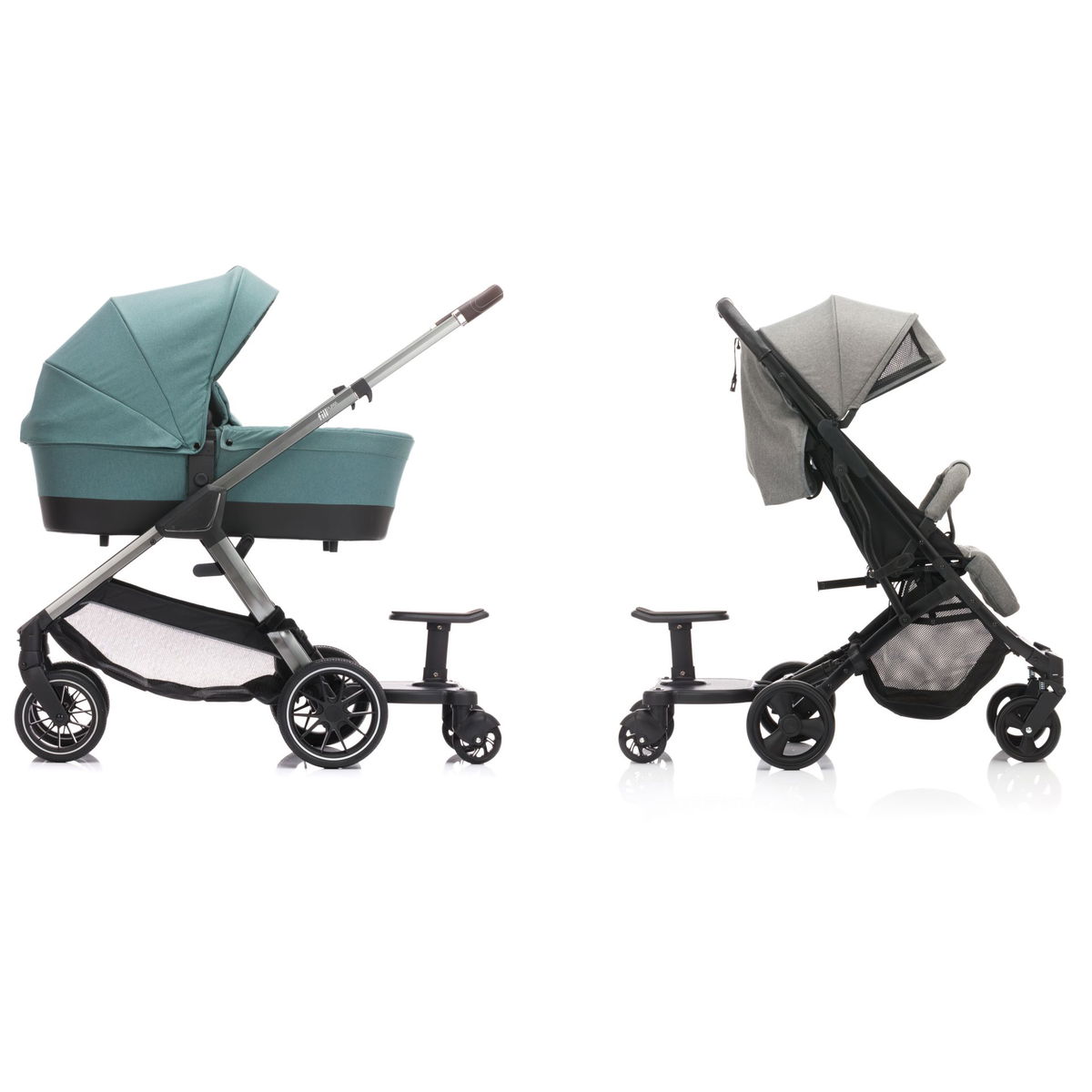 fillikidfillikid   Mitfahrbrett Basic mit Sitz