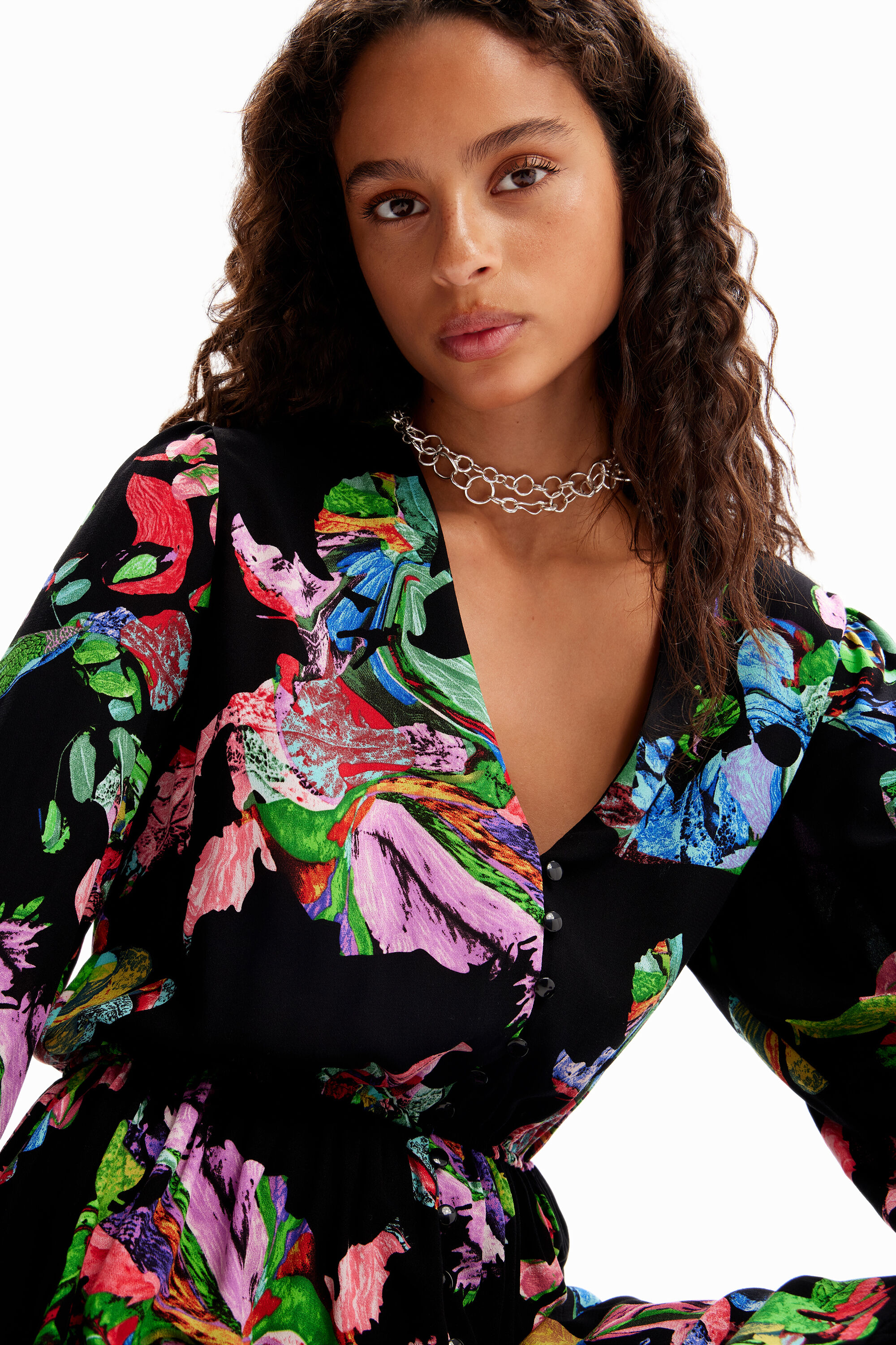 Robe chemise longue M. Christian Lacroix