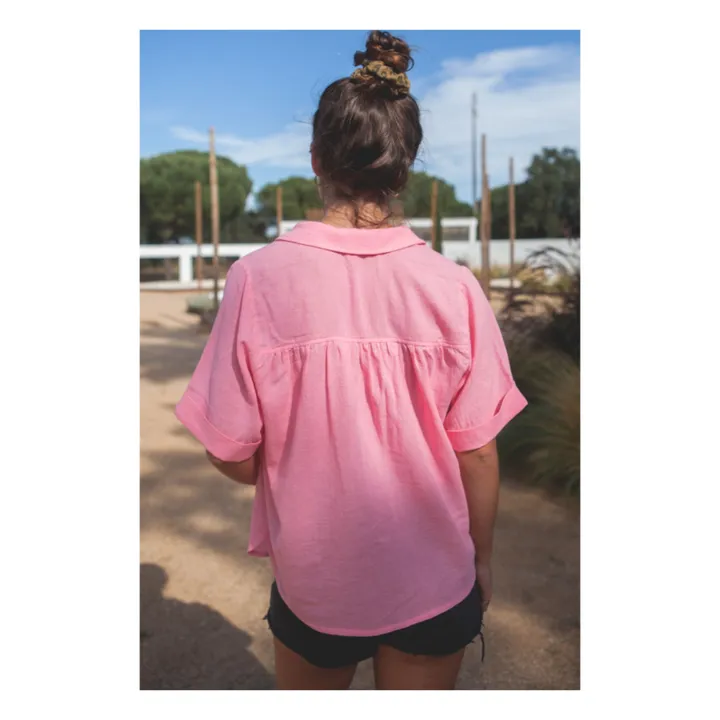 Marlot Paris Chemise Chloe - Collection Femme | Rose bonbon
