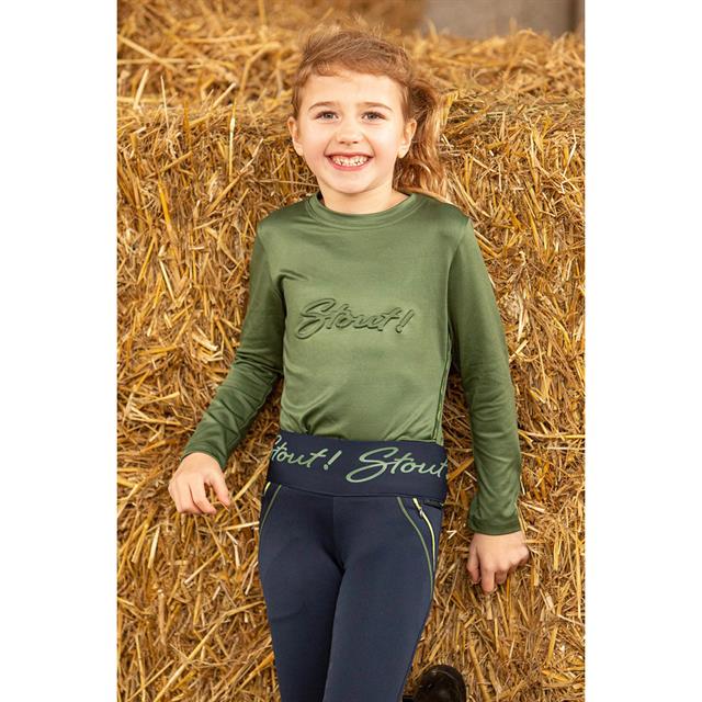 Shirt Harry's Horse STOUT! Lime Kids Groen