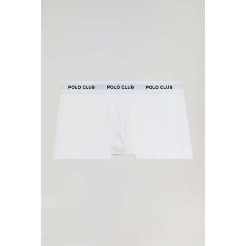 Polo Club - PACK - 3 BOXER UNDERPANTS PC WHITE Blanco