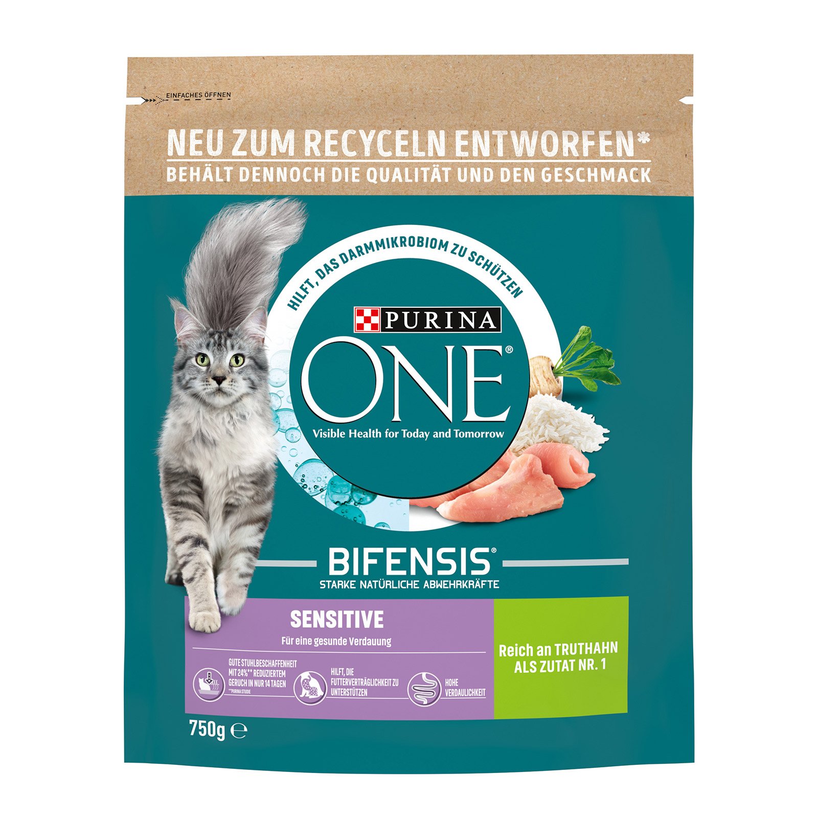 Purina One Sensitive Reich an Truthahn