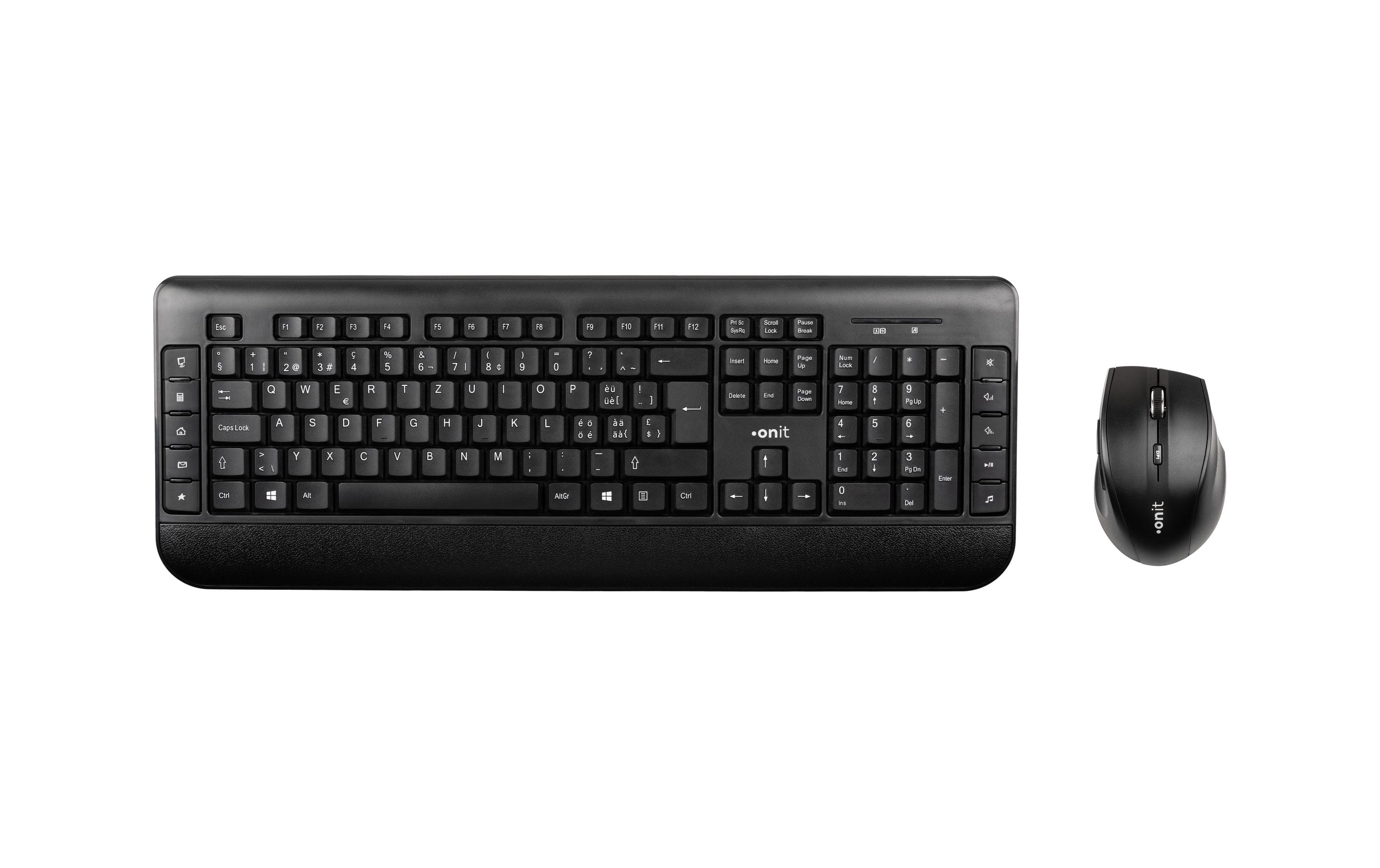 Tastatur-Maus-Set Wireless CH-LayoutSet bestehend aus kabelloser Tastatur und Maus