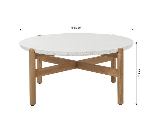 Dehner Tisch Portofino, ca. Ø80/H37,8 cm