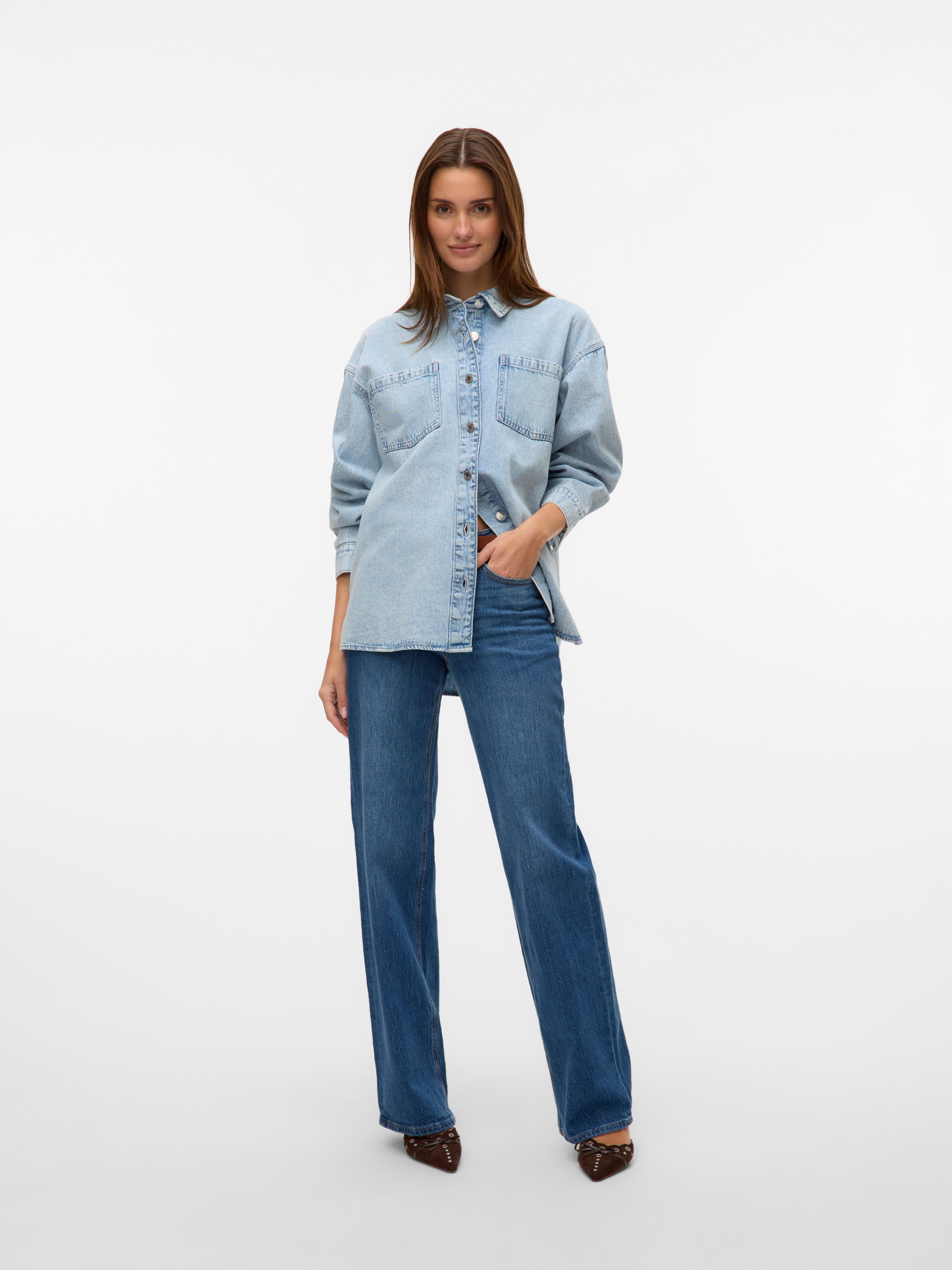 VMJENNIE Denim overhemd